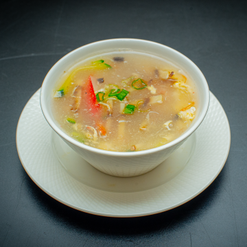 Soupe aux fruits de mer